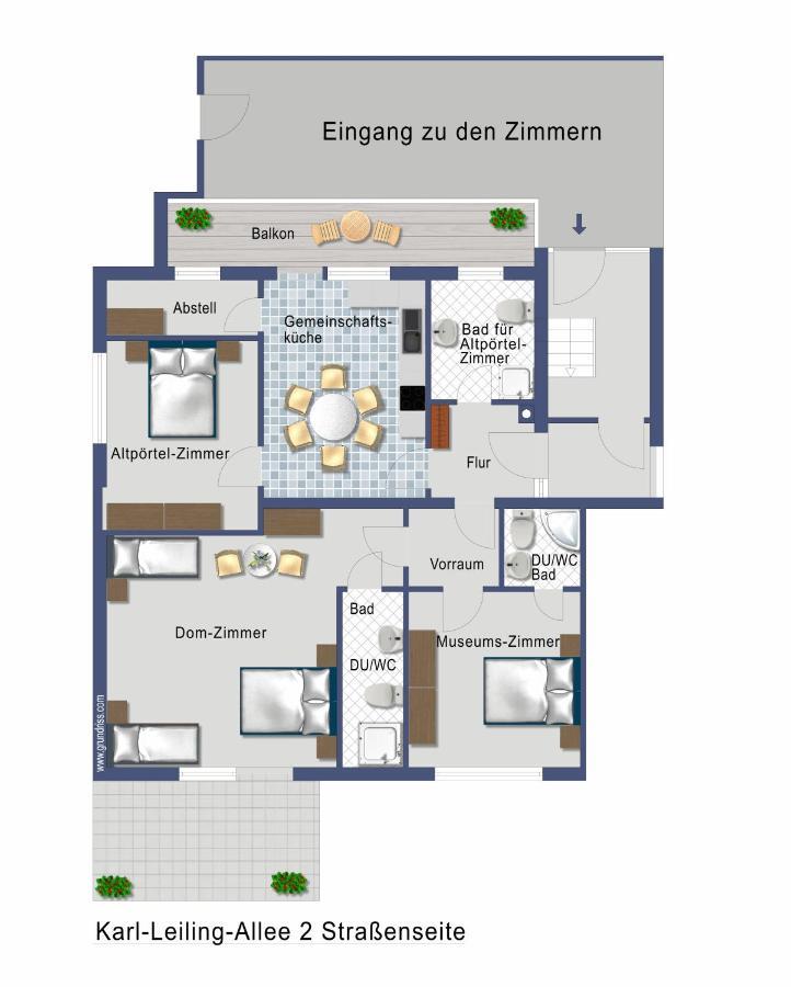 שפייר Zimmer Am Museum מראה חיצוני תמונה